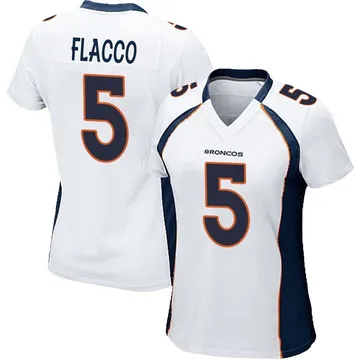 womens white broncos jersey